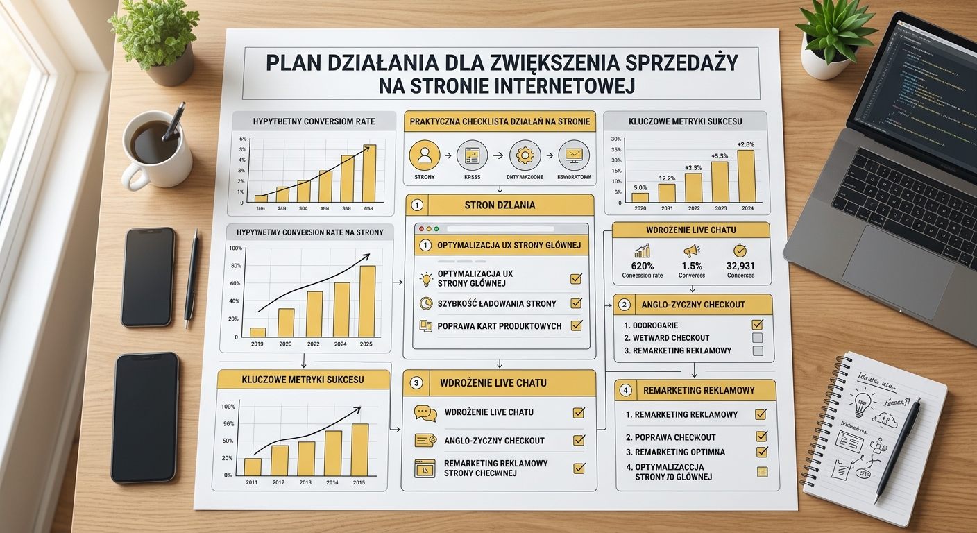 Plan działania dla zwiększenia sprzedaży